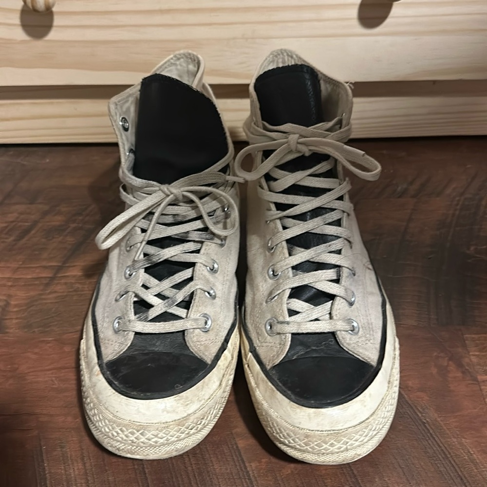 Essentials Off-White Converse Chucks - image 2